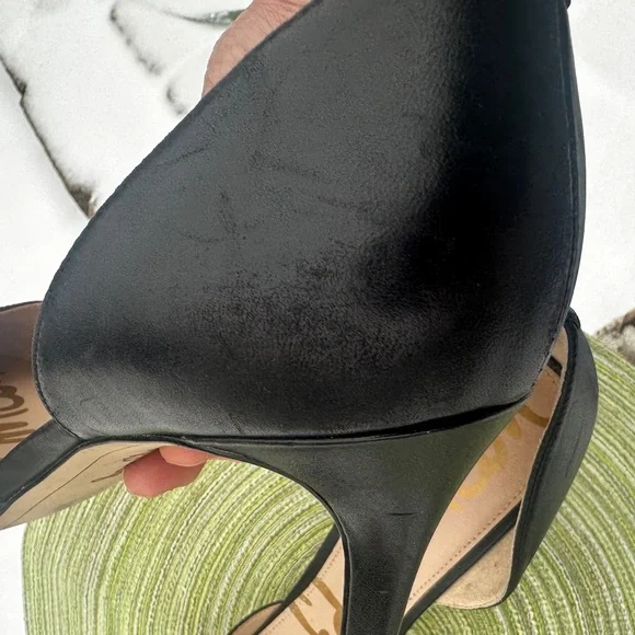 Sam Edelman TELSA D'Orsay Pump 3" Heels Black women's size 11 - Picture 10 of 13